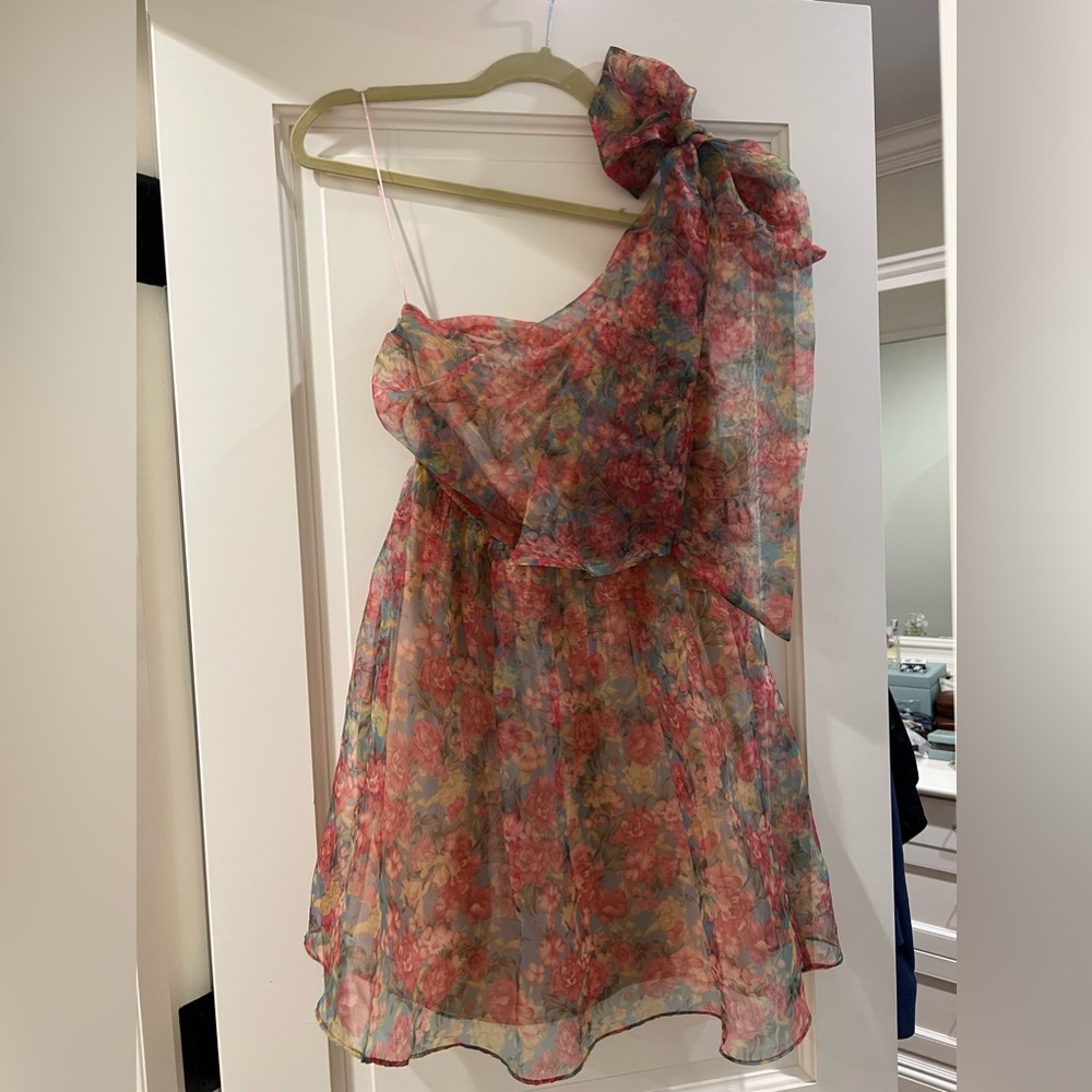 Zara One Shoulder Dress